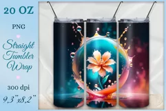 Transform your everyday routine with our enchanting sublimation tumbler wrap featuring a realistic fantasy flower. Perfect for fantasy enthusiasts and art lovers alike, it's more than just a tumbler wrap—it's a work of art.