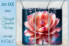 Transform your everyday routine with our enchanting sublimation tumbler wrap featuring a realistic fantasy flower. Perfect for fantasy enthusiasts and art lovers alike, it's more than just a tumbler wrap—it's a work of art.