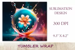 Transform your everyday routine with our enchanting sublimation tumbler wrap featuring a realistic fantasy flower. Perfect for fantasy enthusiasts and art lovers alike, it's more than just a tumbler wrap—it's a work of art.