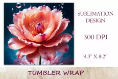 Transform your everyday routine with our enchanting sublimation tumbler wrap featuring a realistic fantasy flower. Perfect for fantasy enthusiasts and art lovers alike, it's more than just a tumbler wrap—it's a work of art.