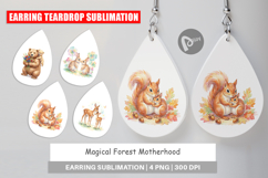 Magical Forest Motherhood Earring Product Image 1