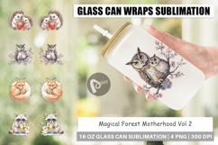 Magical Forest Motherhood Glass Can Product Image 1