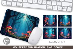 Mouse Pad Magic Forest Product Image 1