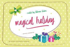 Magical Holiday - Aesthetic Handwritten Product Image 1