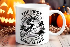 Halloween retro witch sublimation Product Image 2