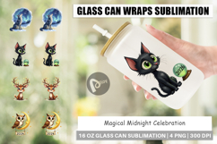 Magical Midnight Celebration Glass Can Product Image 1