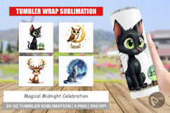 Magical Midnight Celebration Tumbler Product Image 1