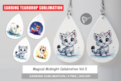 Magical Midnight Celebration Earring Product Image 1