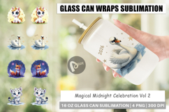 Magical Midnight Celebration Glass Can Product Image 1