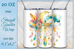 Transform your tumbler into a mystical wonderland with this enchanting sublimation design featuring a magical boho moon. Dive into a world of fantasy and inspiration with every sip. Let your imagination soar.