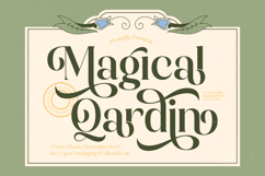 Magical Qardin - Classic Decorative Serif Product Image 1