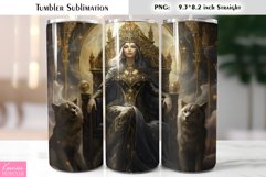 Celestial Tumbler Sublimation|Magic Qween Tumbler Product Image 1