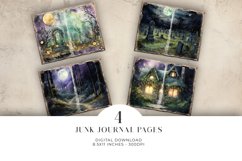 Magical Junk Journal Digital Paper Bi-fold Product Image 1