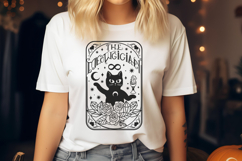 The Magician Cat Tarot SVG Card Product Image 2