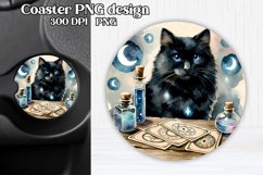 Magic car coaster sublimation | Mystical coaster PNG Product Image 1