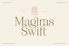 Magiras Swift - Elegant Display Serif Product Image 1