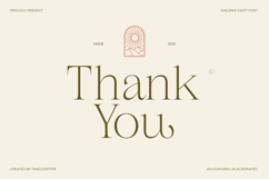 Magiras Swift - Elegant Display Serif Product Image 15