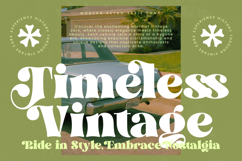 Magiste Crystal - Modern Retro Serif Font Product Image 9