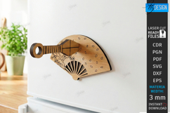 Magnet Note Holders Laser Cut Bundle | DIY Fridge Magnet SVG Product Image 7