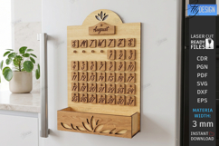 Magnet Perpetual Fridge Calendar Laser Cut Bundle | CNC File Product Image 7
