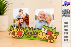 Magnet Photo Holder Laser Cut |Desk Photo Holder| Home Decor Product Image 1