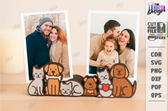 Magnet Photo Holder Laser Cut |Desk Photo Holder| Home Decor Product Image 1