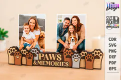 Magnet Photo Holder Laser Cut |Desk Photo Holder| Home Decor Product Image 1