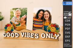 Magnet Photo Holder Laser Cut|Desk Photo Holder|Photo Stand Product Image 1