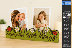 Magnet Photo Holder Laser Cut|Desk Photo Holder|Photo Stand Product Image 1