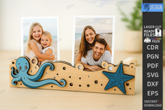 Magnet Photo Holders Laser Cut Bundle|Desk Photo Holders SVG Product Image 5