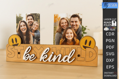 Magnet Photo Holder Laser Cut|Desk Photo Holder|Photo Stand Product Image 1