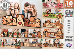 Desk Photo Holders Laser Cut|Stand for Photos|Photo Displays Product Image 1