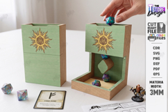 RPG Magnet Dice Tower Laser Cut Bundle | Dragon and Castle Product Image 5