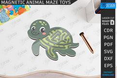 Magnetic Maze Games Laser Cut Bundle|Maze Toy SVG|Laser Toys Product Image 9