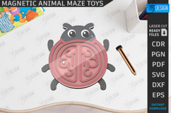 Magnetic Maze Games Laser Cut Bundle|Maze Toy SVG|Laser Toys Product Image 10