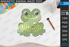 Magnetic Maze Games Laser Cut Bundle|Maze Toy SVG|Laser Toys Product Image 11
