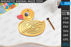 Magnetic Maze Games Laser Cut Bundle|Maze Toy SVG|Laser Toys Product Image 12