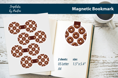 Donut Reader Magnetic Bookmark for Book Lovers Product Image 1