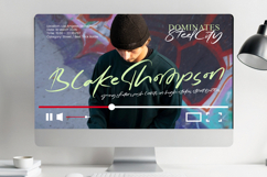Magnetic Playback - Handbrush Script Font Product Image 3