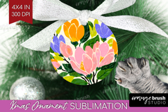 Magnolia Modern Floral Ornament PNG Sping Flower PNG Product Image 1