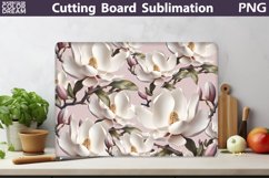 Flowers Cutting Board | Magnolia Glasses Cutting Board Product Image 1