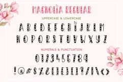 Magnolia - Floral Decorative Font Product Image 6
