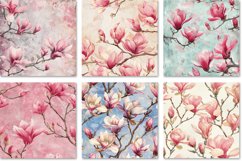 Magnolia Digital Paper Bundle Product Image 2