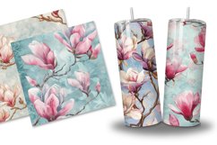 Magnolia Digital Paper Bundle Product Image 3