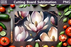 Flowers Cutting Board | Kitchen Cutting Board Product Image 1