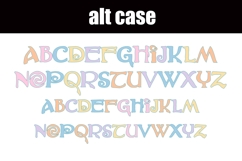 Mahalo Spring Color Font Product Image 2