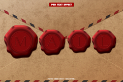 Mail 3D editable text effect Product Image 1