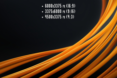 Colorful Lines Twist on Dark Background Product Image 1
