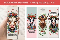 Berry Sweet Cow Bookmarks, Sweet Cow Bookmark Bundle Product Image 1