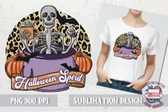 Halloween Sublimation design Spirit Spooky PNG Product Image 1